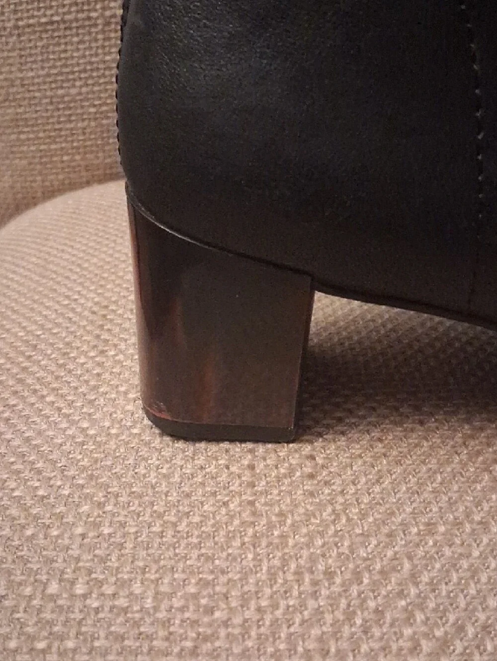 Vagabond black leather